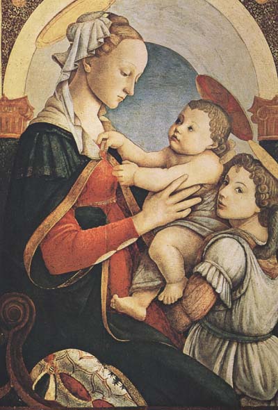 Madonna with Child and an Angel